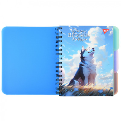 Блокнот Yes А5 Husky 144 листа пластиковая обложка (681973) Винница - изображение 1