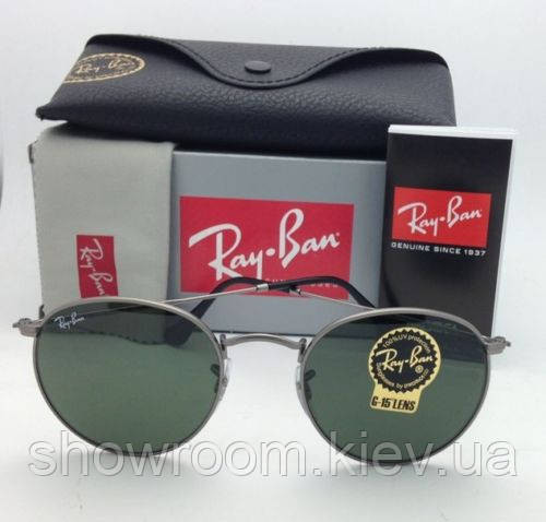 Женские солнцезащитные очки Ray ban round 3447 029 LUX Киев - изображение 1