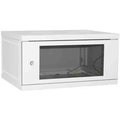 Шафа настінна Ipcom 6U, 600*450, СН-6U-06-04-ДС-1-7035 (Тцб-0008769) Вінниця