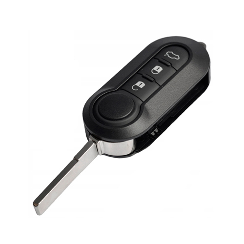 Выкидной ключ Fiat, корпус под чип, 3 кнопки, DKT0269, SIP22, смарт ключ, автоключ Киев - изображение 2