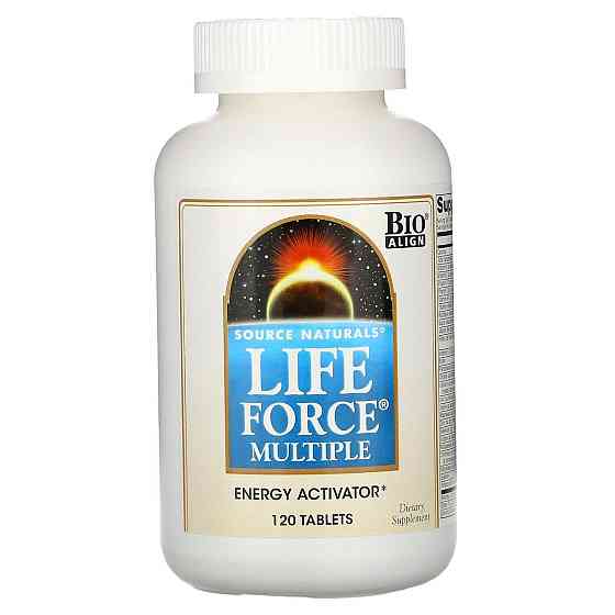 Мультивітаміни Source Naturals Life Force Multiple 120 таб Київ