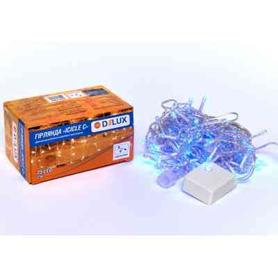 Гірлянда Delux ICICLE С 75LED 2х0.7 м синій/прозорий IP20 (90017984) Вінниця