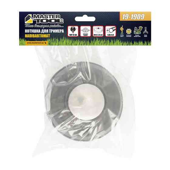MASTERTOOL Котушка для тримера MASTERTOOL PROFI напівавтоматична M10х1.25 FLH металева п'ята ле Коломия