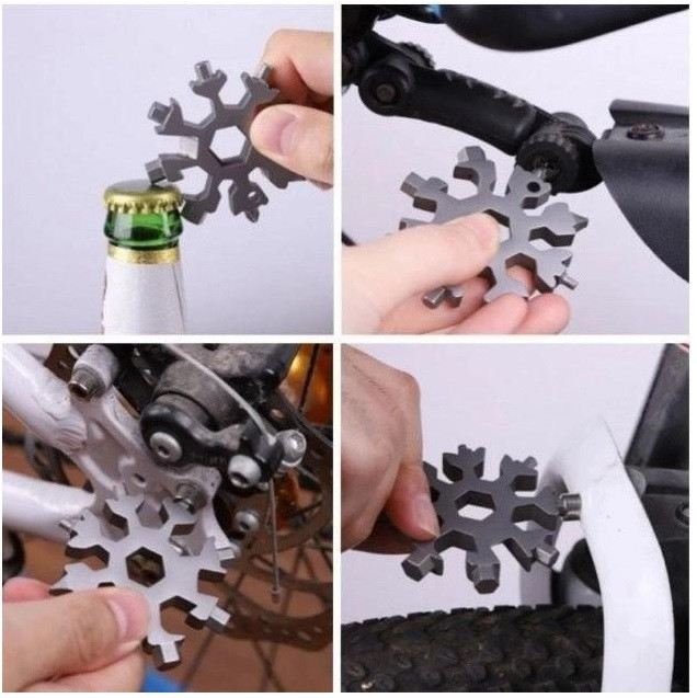 Мультитул Універсальний ключ шестигранники Сніжинка / 5626 Дніпро - фото 2