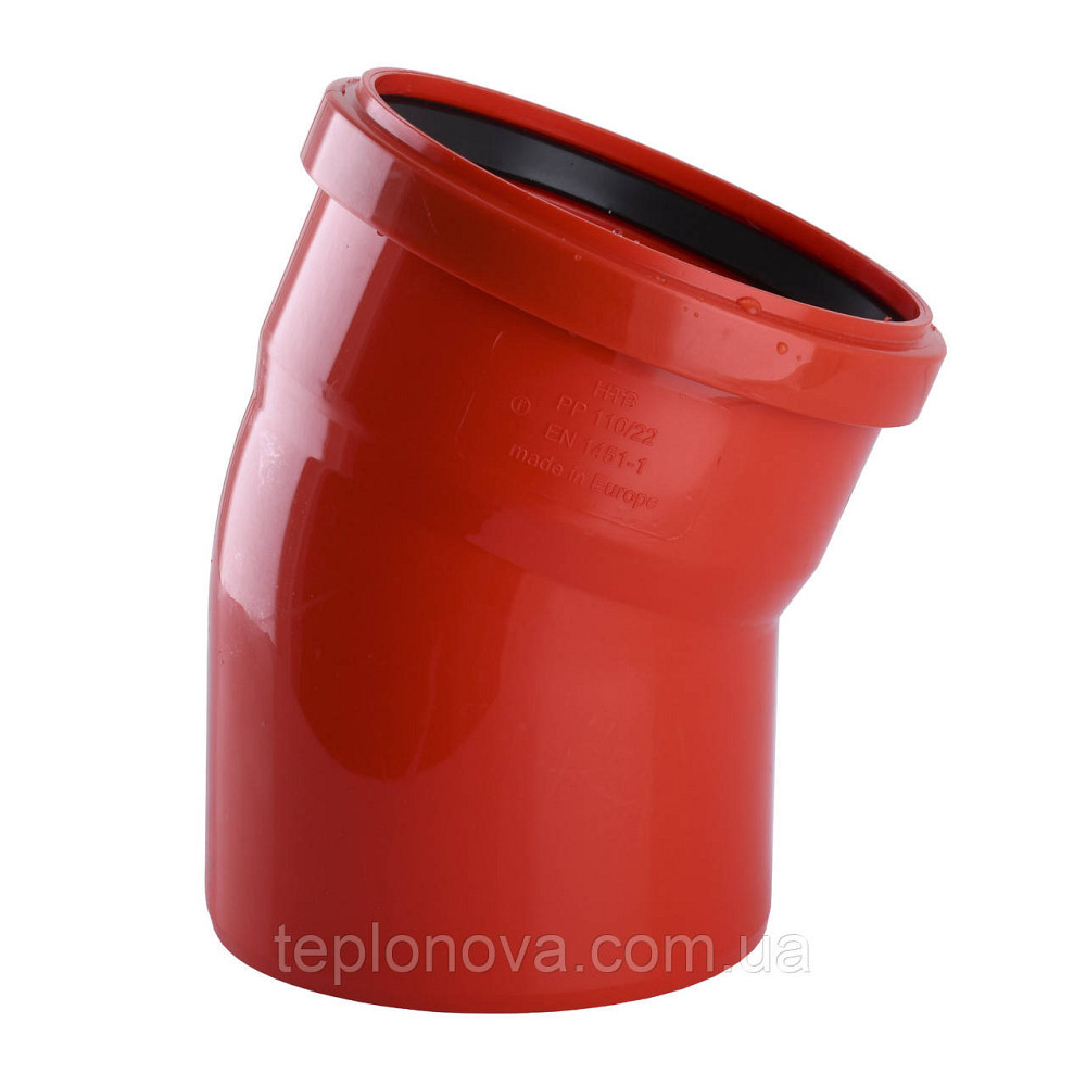 Коліно VSplast 110x22° зовнішнє Чернівці - фото 1