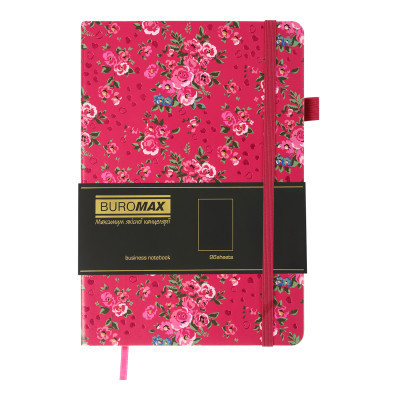 Книга записна Buromax Cherie А5 96 аркушів, без лініювання малиновий (BM.295005-29) Вінниця - фото 2