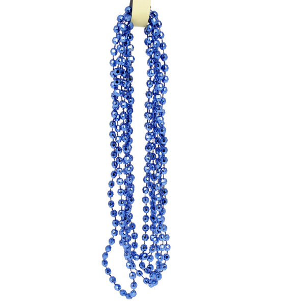 Намисто Діамант 5мм*270см пластик королівський синій БОНА ДИ Житомир - изображение 1