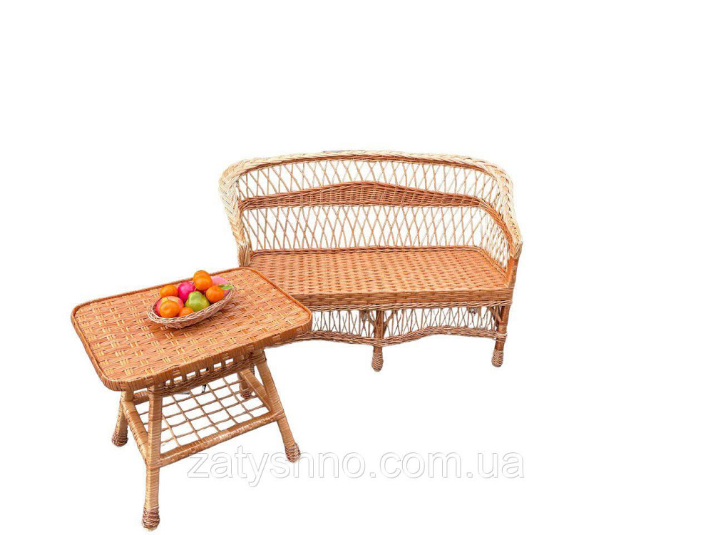 Мебель из лозы плетеная с диваном Киев - изображение 7