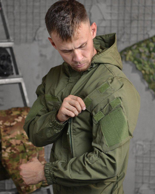 Тактическая  куртка кайот mansory олива  НП4884 Одесса - изображение 6