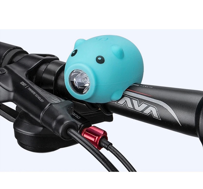 Велосипедный стоп с сигналом детский Feel Fit DEN-082 Синий Бровары - изображение 1