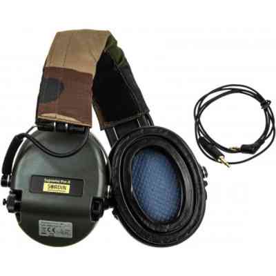 Наушники для стрельбы Sordin Supreme Pro X LED Olive (75302-X-07-S) Винница