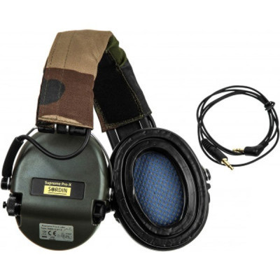 Навушники для стрільби Sordin Supreme Pro X LED Olive (75302-X-07-S) Вінниця - фото 1