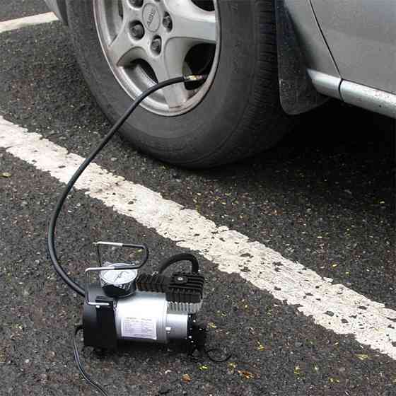 Автомобільний компресор від прикурювача 40 л/хв, 965кПа, Air pump HS-208 / Повітряний насос для шин Київ