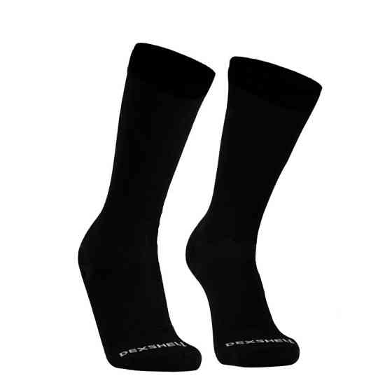Шкарпетки трекінгові Dexshell DEXDRI™ LINER SOCKS, розмір L/XL, чорні Київ