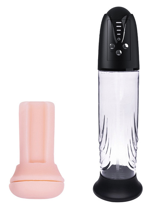 Автоматична вакуумна помпа із зарядкою від USB CANWIN Passion Pump Men - P668AU Sex Aura Київ - фото 3