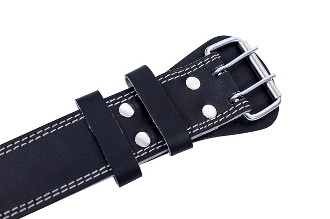 Пояс для важкої атлетики VNK Leather L Каменское - изображение 4