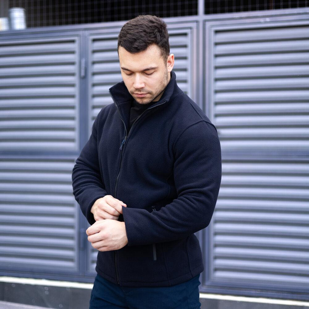 Толстовка флісова Pobedov Voin Темно-синій L BLto2 540Ldb Київ - фото 6