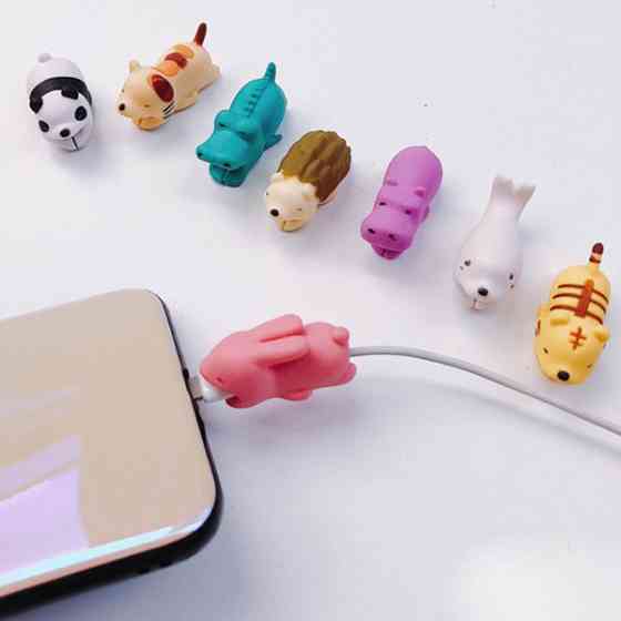 Декоративная насадка Suyacs для USB кабеля (Белый медведь) Николаев