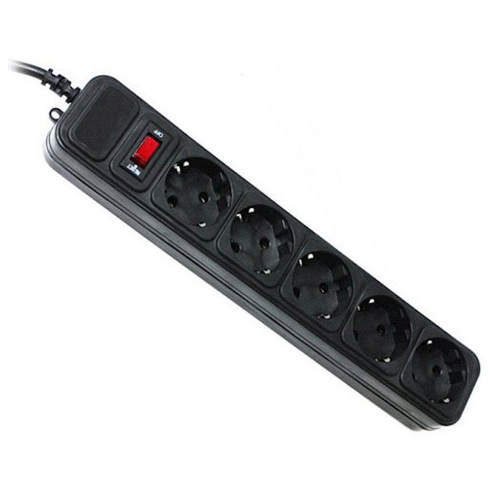 Мережевий фільтр GEMBIRD SPG5-G-15B, 4.5 м кабель, 5 розеток Київ - фото 2