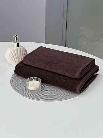 Комплект махровых полотенец Ideal Textile 2 шт (50х90см + 70х140см) (56860378) Шоколад Черновцы