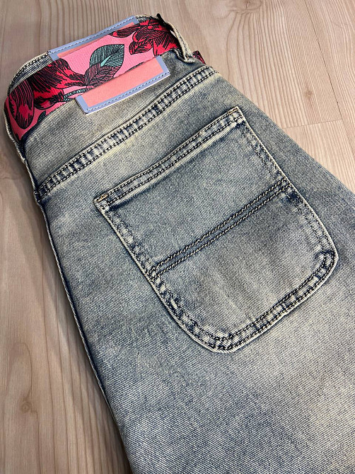 Шорти жіночі джинсові Liana 4-012 бермуди середня довжина з ременем блакитні, блакитний, 28, 28, 76 см, 103 см Київ - фото 5