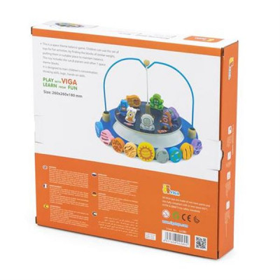 Развивающая игрушка Viga Toys игра-баланс Космос (44580) Винница - изображение 4