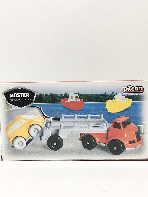 Вантажівка з катером Pilsan рухомі деталі (07-675) Чернігів - фото 2