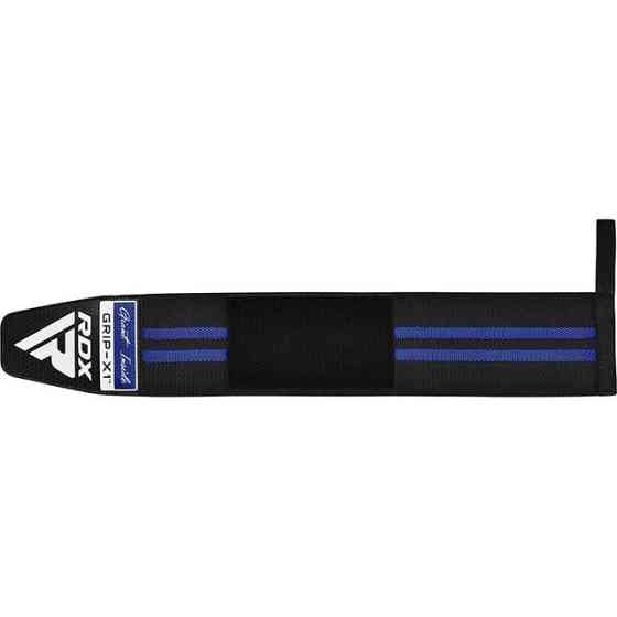 Бинти для зап'ясть (кистьові бинти) RDX GYM WRIST WRAP R11 BLACK/ BLUE Кам'янське