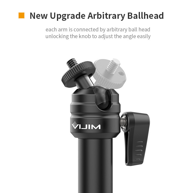 Штатив-тримач Ulanzi Vijim Desktop Flexible Arm/Light Stand(Three-Stages) (UV-2666 LS08) Киев - изображение 10