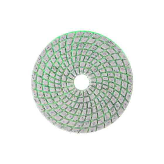 Окружность алмазная шлифовальная, гибкая на липучке 100 мм P30. INTERTOOL BT-0902 Киев