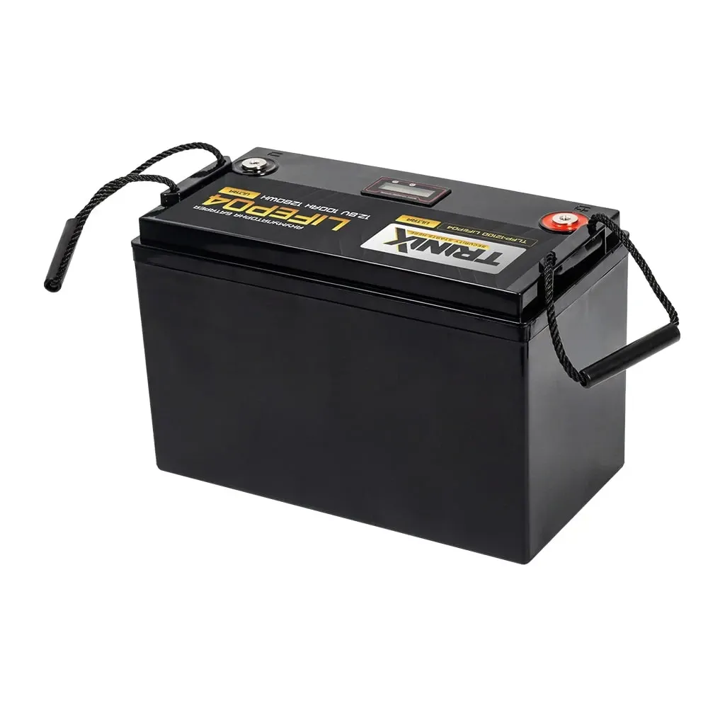 Акумуляторна батарея літій-залізо-фосфатна 12.8В 100А*год Trinix TLFP-12100 Ultra LiFePO4 з Bluetooth (Black) (44-00085) Київ - фото 14