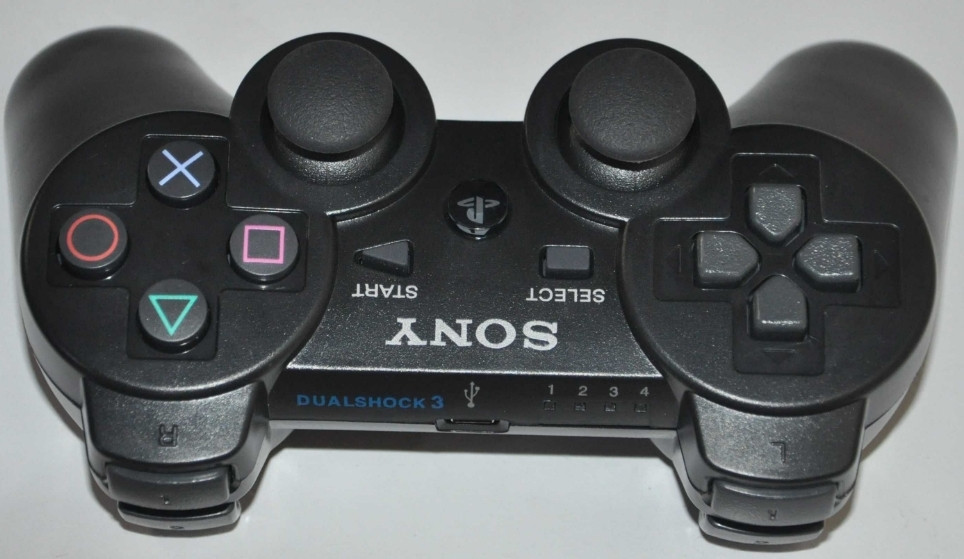 Беспроводной Джойстик/Геймпад для Sony PS3/PC DualShock 3/пс3/ черный Харьков - изображение 3