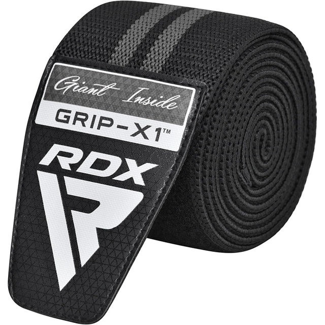 Бинти на коліна RDX KR11 GYM Knee Wrap Black/Grey Каменское - изображение 3