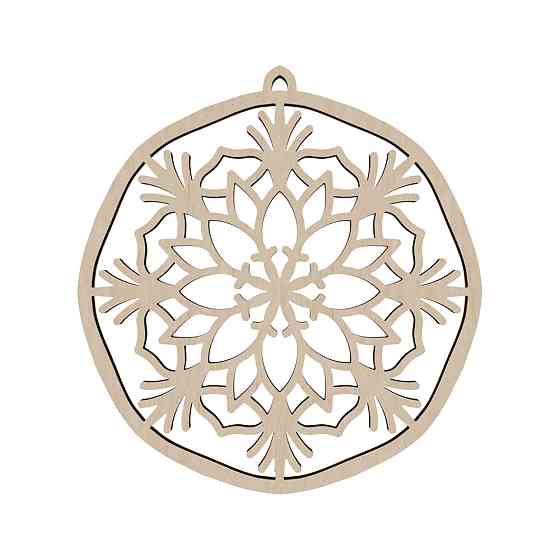 Новорічна іграшка EKOSTAR 100х95 Київ