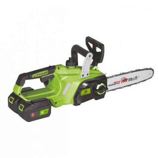 Мощная электропила пила цепная Chain Saw 16 дюймов 36V, Маленькая цепная пилка для дерева JS-16 Львов
