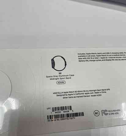 Apple Watch SE 40MM GPS Space Gray нові запаковані. Киев