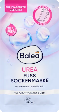 Balea Fußmaske Socken Urea (1 Paar) 2 St Балеа Зволожуюча маска для ніг Львів - фото 1