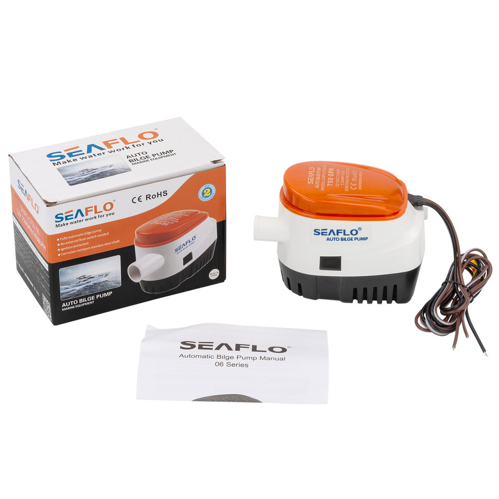Помпа трюмна авто G750 Seaflo SFBP1-G750-06 Черкаси - фото 7
