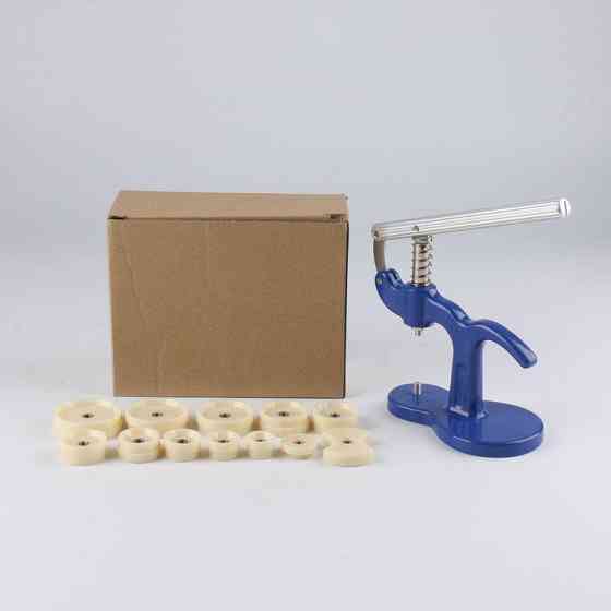 Пресс для закрытия крышек часов с 12 насадками Киев