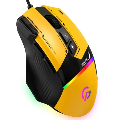 Мышка GamePro GM300Y USB Yellow/Black (GM300Y) Винница - изображение 8