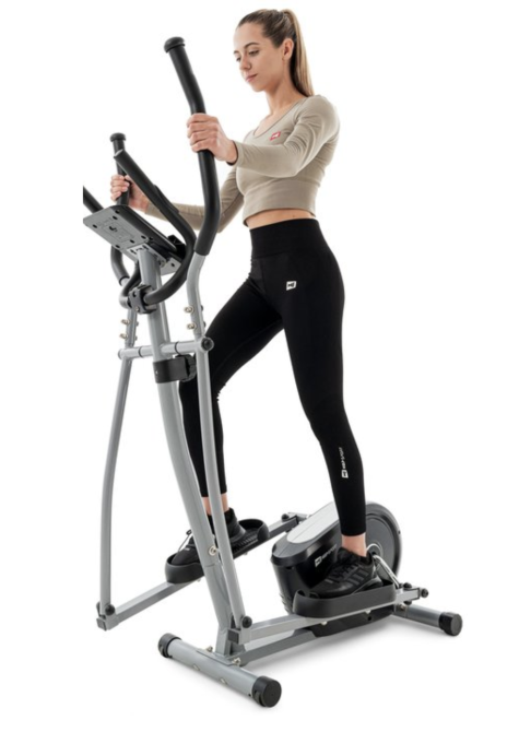 Орбітрек Hop-Sport HS-2050C Cosmo магнітний сірий/сріблястий Київ - фото 2