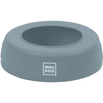 Посуд для собак WAUDOG Silicone Миска-непроливайка 1 л сіра (507911) Вінниця