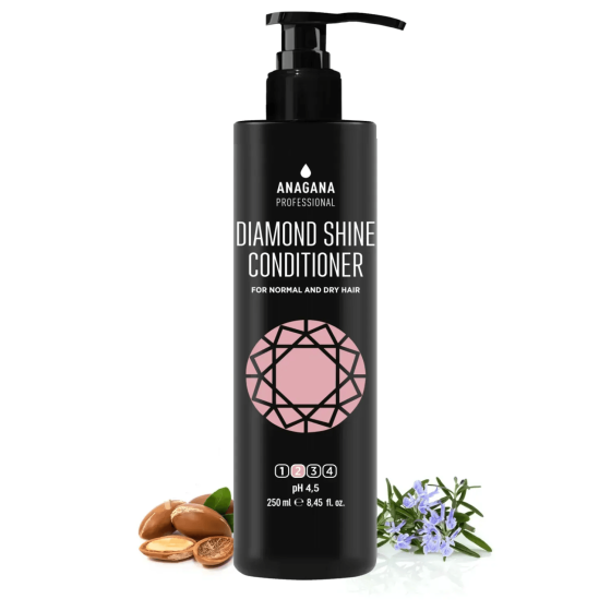 Кондиціонер Діамантовий блиск для всіх типів волосся ANAGANA 250 мл Київ