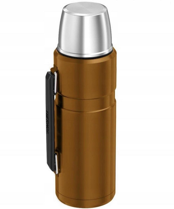 Універсальний Термос 1.2 літра з ручкою для напоїв Thermos "Stainless King" Мідь (170023) Нержавіюча сталь Нововолинськ - фото 4