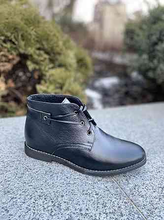 Injers Черевики жіночі INJERS 503 чорні (весна-осінь, шкіра натуральна) (1039) лише 40р. 40 Коломия