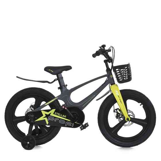 Велосипед дитячий MB 181020-3, 18 дюймів, сірий Вінниця