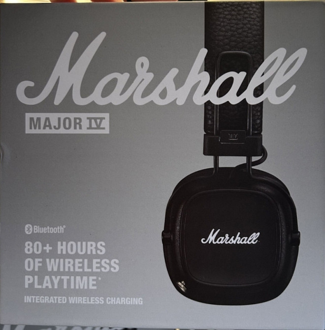Нові Оригінальні навушники Marshall Major 4 Black/Brown. Київ - фото 4