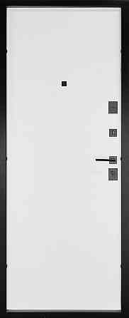 Входная дверь Abwehr Megapolis MG3 Sunset 554 Черная шагрень + Белый супермат 860*2050 мм Киев