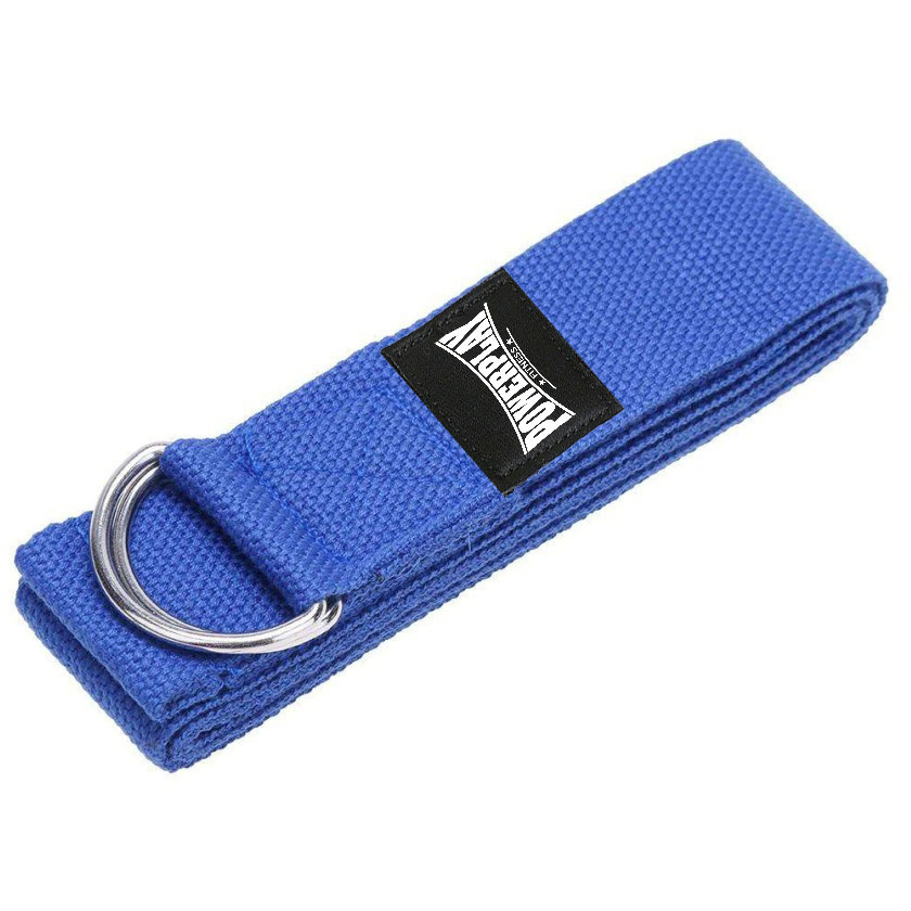 Спортивний ремінь для йоги 183 на 3.8 см універсальний для розтяжки та тренувань Київ - фото 1