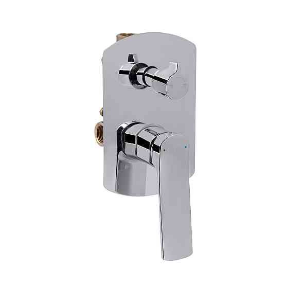 Душевая система универсальная Qtap Slavonice скрытого монтажа на два потребителя QTSLA113CRM45898 Chrome Киев